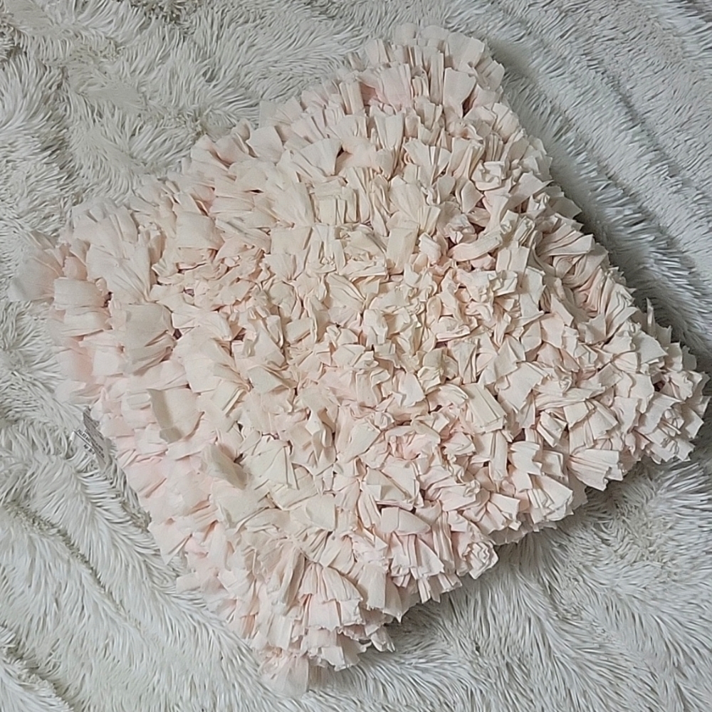 Wayfair Ruffle Shag Throw Pillow - Picture 7 of 10